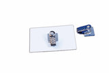 Self-adhesive badge clip - size 19x19mm_