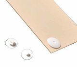 Permanent clamping rivet - ø7mm - tube length 1.5mm - white_