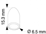 Embout tube ø 5 - 7 mm_