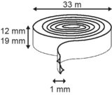 Ruban double-face - rouleau : 33m_