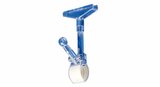 Pince tube pour cadre PVC - orientable_