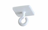 Adhesive pvc hook 23x23mm_