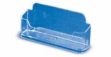 Card holder with holder - size 26x110x55mm - transparent_
