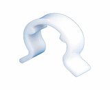 Limiteur de stock pour broche double  - pvc - largeur min26 max.32mm - blanc_