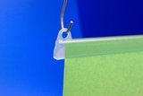 Hanging hook for pos1 poster holder - transparent_