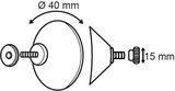 Zuignap schr-ø40mm-cap.5 mm_