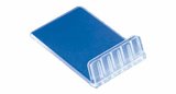 Label holder to be posed with a base - ps - dim.40x60mm - transparent_