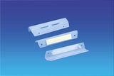 Coupon holder - pp - capacity 18mm - foam adhesive - transparent_