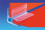 Assembly gripper "l" in transparent pvc - 90 ° angle - max capacity 2mm_