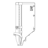 Vultrechters 12L  - 10 cm breed_