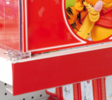 Prijskaarthouder Ultraplat anti-reflecterend 40 x 100 mm / 39mm Dubbelzijdige tape_