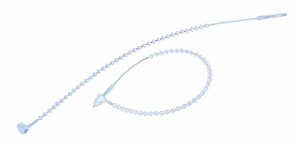 Attache Nylon boule  - longueur 125mm - transparent