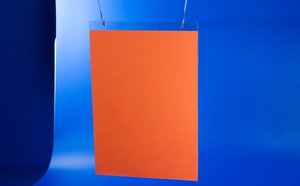 Folded sleeve to hang - pvc - a4 format - transparent