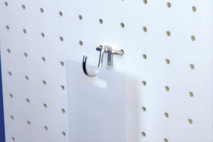 Single pegboard hook