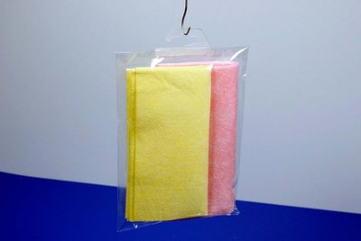 Hanging hook injected - pp - 66x31mm - standard adhesive easy peel