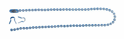 Connecteur chaîne boule - laiton nickelé - ø3,2 mm