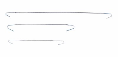 Double metal spring hook - min length 320mm - max. 2500mm