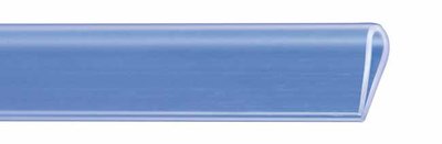 U-posterklem - pvc - lengte: 120cm - Transparant