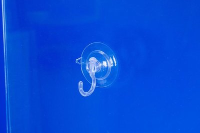 Double suction cup with a rotating hook - ø42mm