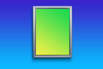 Aluminum frame square corners-a3