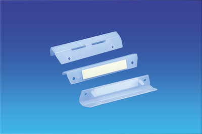 Coupon holder - pp - capacity 18mm - foam adhesive - transparent