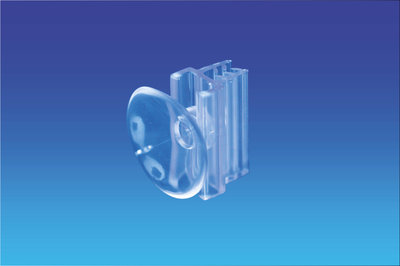 Vertical suction gripper - pvc - max capacity 2mm - transparent
