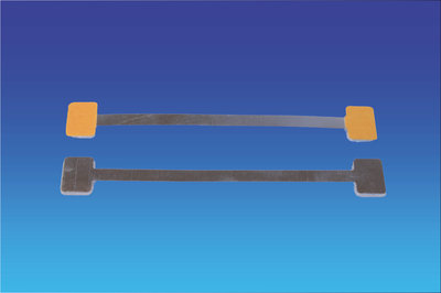 Metalen twister - 150mm - 2 permanente kleefpad