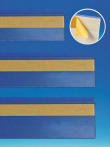 Prijskaarthouder Ultraplat 30 x 1000 mm Dubbelzijdige tape