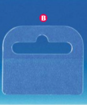 Hang Tabs Euroslot en Delta 40 x 35 mm