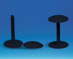 Permanent assembly rivet - 5.5mm - tightening 38mm  - black