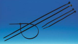 Nylon draad 200mm - Zwart